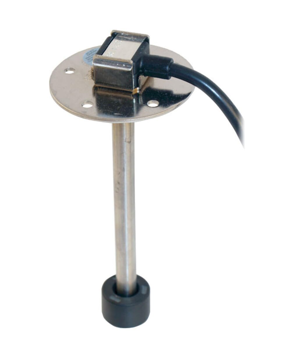 Moeller 035773-10 Reed Switch Fuel Sending Unit, 5 Inch Length, 6 Inch Tank Depth, 33-240 Ohm, Stainless Steel