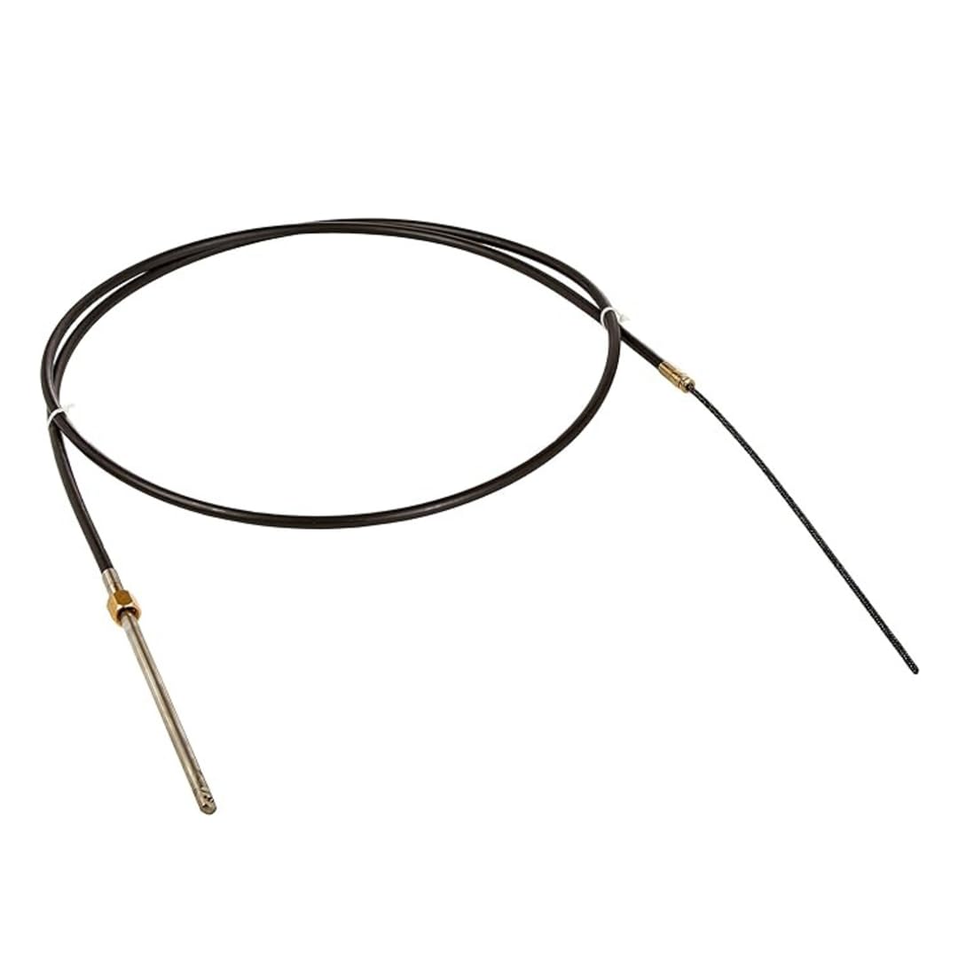 Uflex M66X16 Rotary Replacement Steering Cable, 16 Feet, Silver - Replaces SSC6200, SSC6300, 290