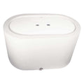 Moeller Marine 23 Gallon Round Livewell, White, 042280-W, 20 in. Width x 18 in. Height