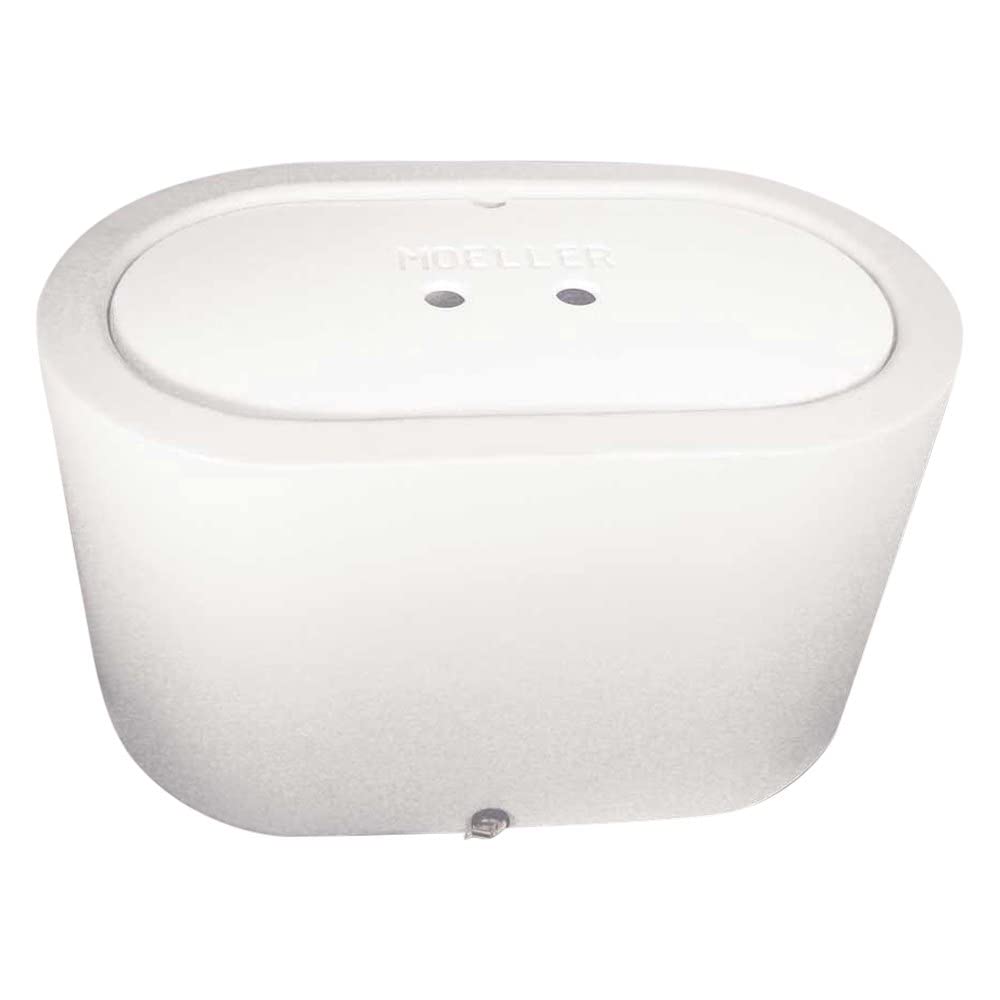 Moeller Marine 23 Gallon Round Livewell, White, 042280-W, 20 in. Width x 18 in. Height