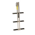 Garelick 4-Step Telescoping Boarding Ladder, Aluminum Sport/Diver Ladder, 300 lb Capacity