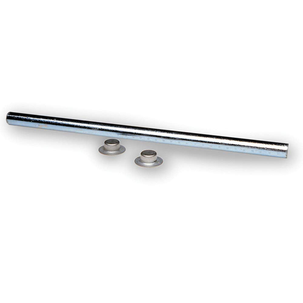 Tie Down Engineering Boat Trailer Roller Shaft with Cap Nuts, 1/2 in. X 6-1/4 in., Zinc-Plated Steel