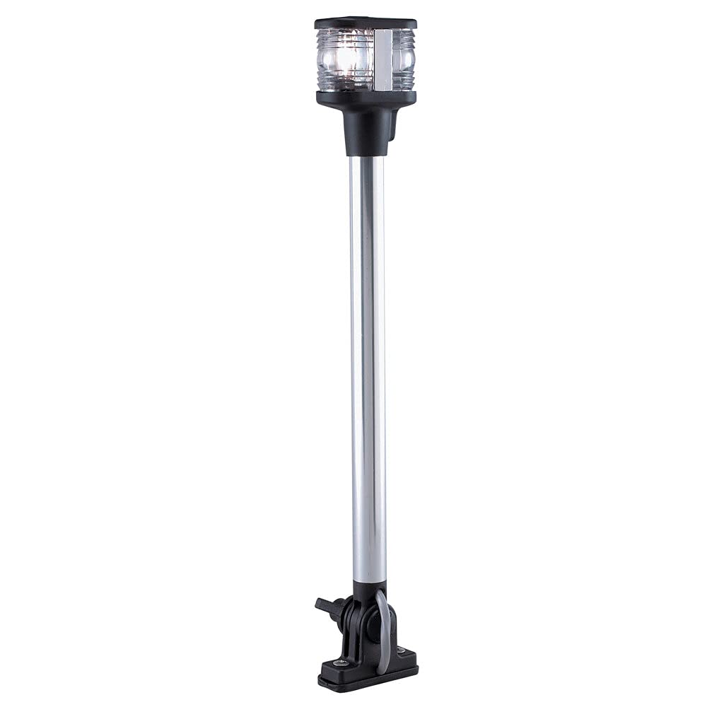 Perko 1181DP0CHR Horizontal-Mount Fold-Down Combination Masthead/All-Round Navigation Light, 12 Volt, 14.25 Inch
