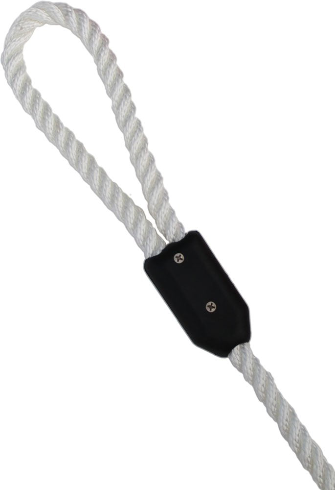 E-Z-TY Rope Clamp 1/2 Inch, Model 46, Brass Threaded Inserts and Stainless Steel Screws