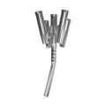 TACO Marine Olympic 5-Rod Holder Cluster F31-0790BXY-1, Aluminum, 26 Inch Flush Mount