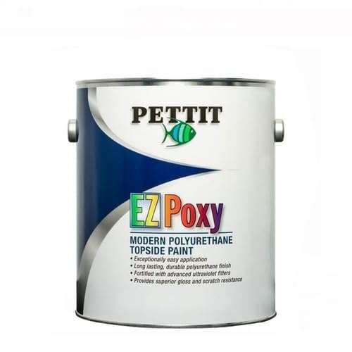 Pettit EZ-Poxy Bright Red Topside Boat Paint, 1 Quart (Part 1362408)