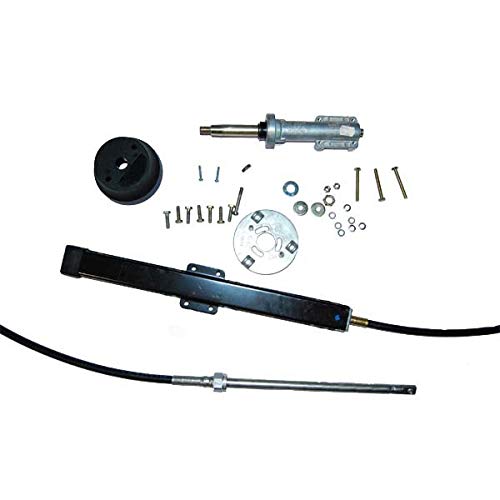 SeaStar SS14121 The Rack Mechanical Rack Steering Kit, Back Mount, Single Cable, 21 Feet