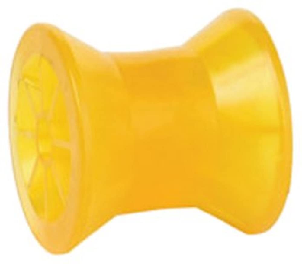Tie Down Engineering Amber 3 Inch Boat Trailer Bow Roller, 1/2 Inch Shaft, Part 86289