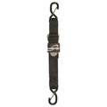 BoatBuckle Pro Series Kwik-Lok Gunwale Tie-Down, 2-Inch Webbing, Black - Available in 13' and 20' Lengths