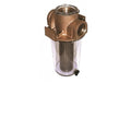 Groco ARG-1210-P Bronze 1-1/4 Inch Raw Water Intake Strainer with Plastic Basket