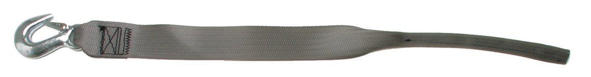 BoatBuckle F07674 Winch Strap with Hook and Safety Latch, 2 Inch x 20 Feet