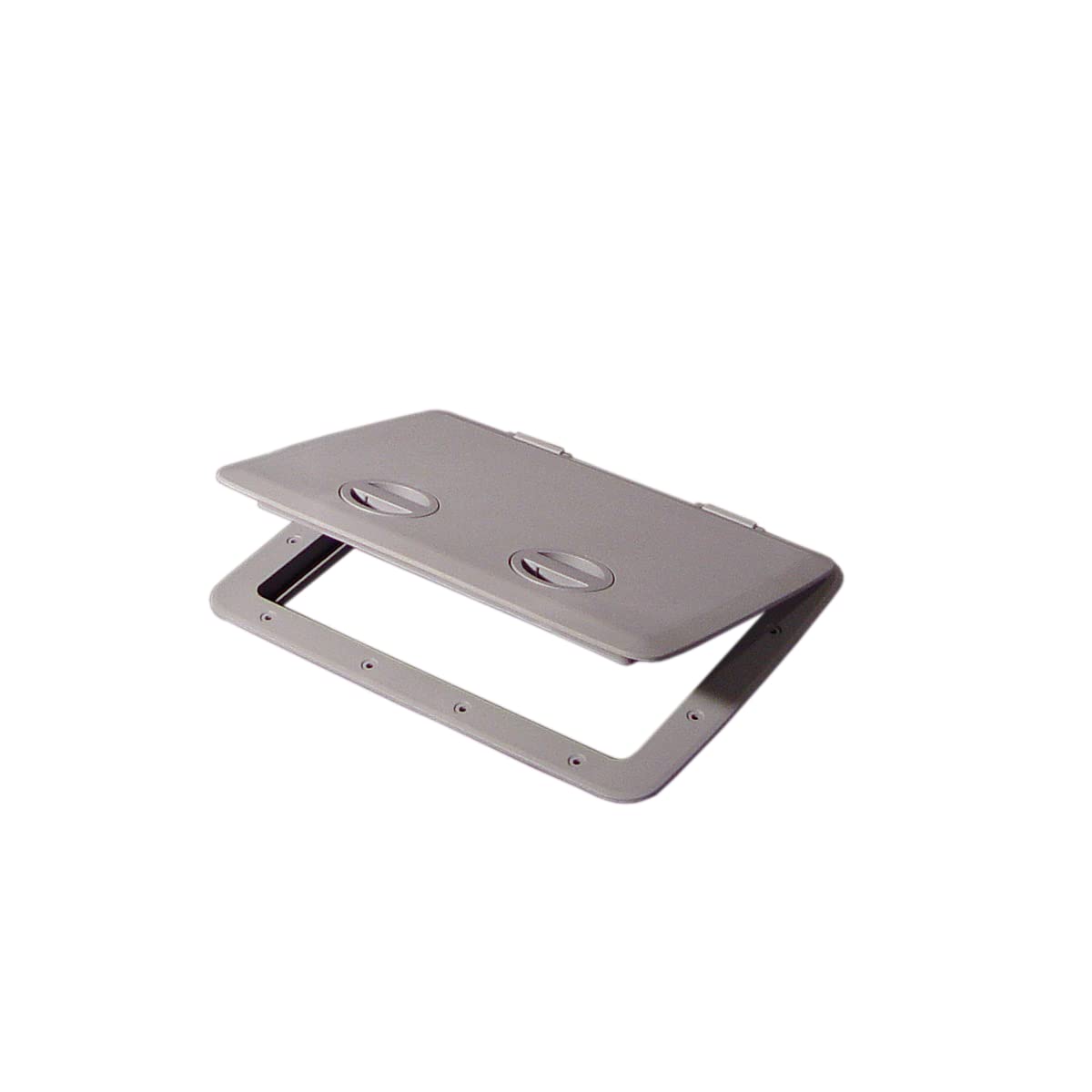 Tempress 1317 Cam Hatch without Lock, Dark Gray, 13 x 17.25 Inch Boat Access Hatch (44633)