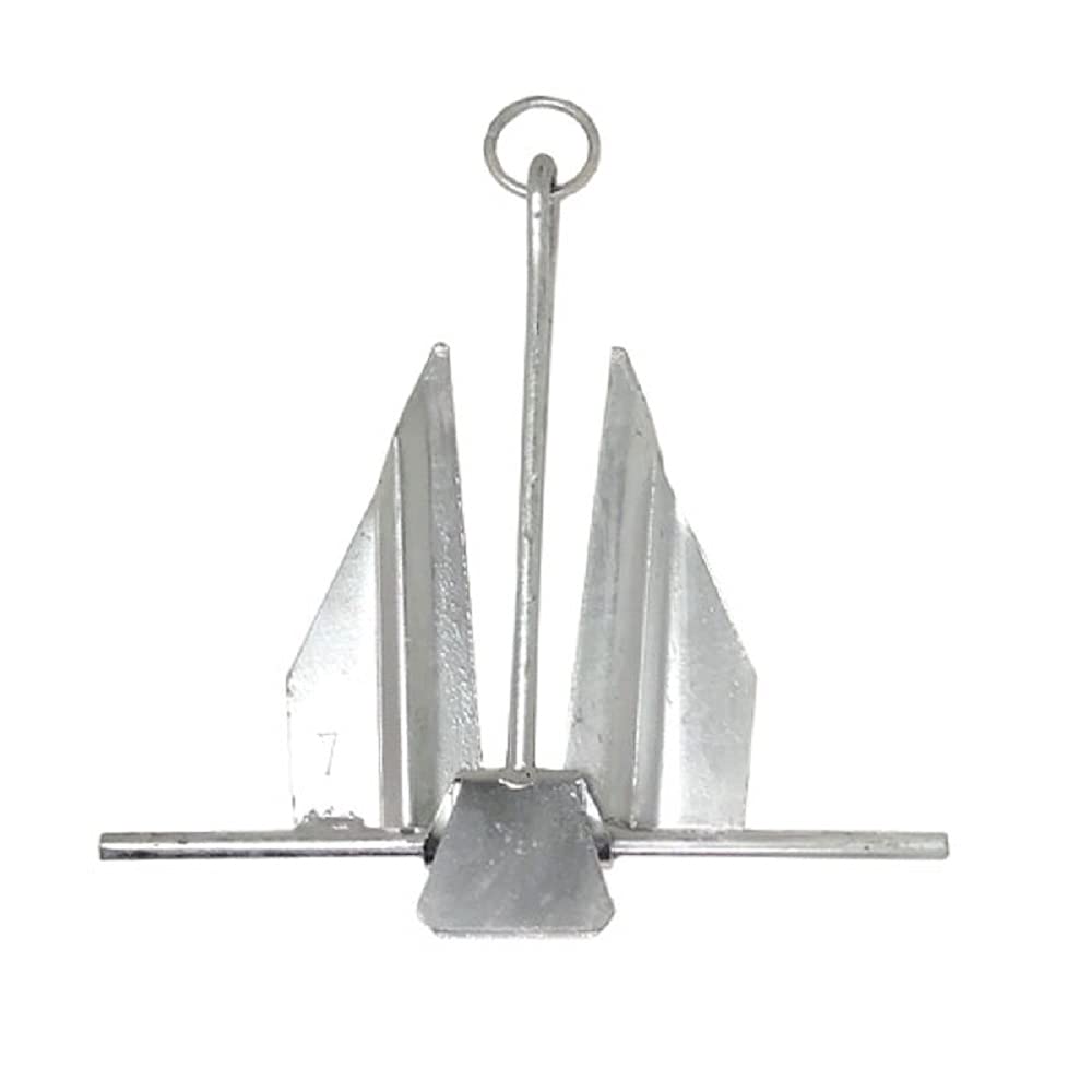 Gen3 Marine #10 Galvanized Slip-Ring Anchor, 4.4 lb, for Boats 21-25 Feet