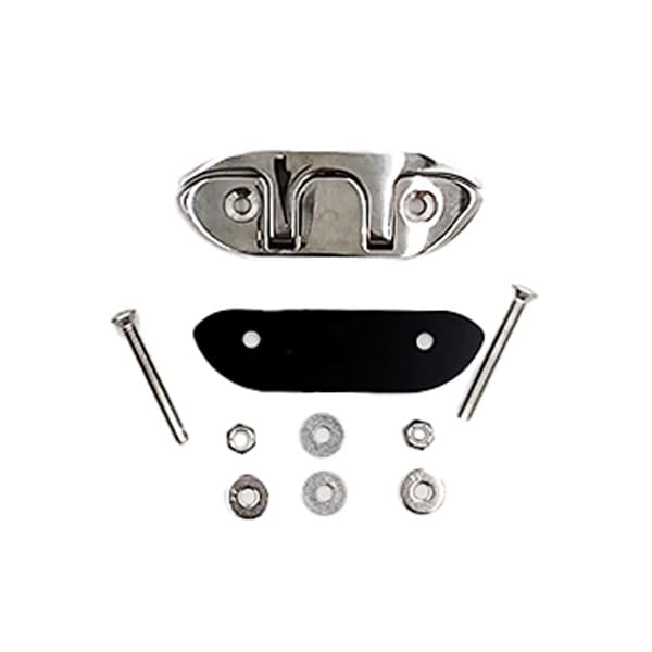 Gen3 Marine Stainless Steel Folding Dock Cleat, Top Mount, 4.625 Inch Base