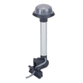 Perko 1607DP0CHR White All-Round Pole Light, Folding Tower/Arch Mount, 7/8 Inch Tubing