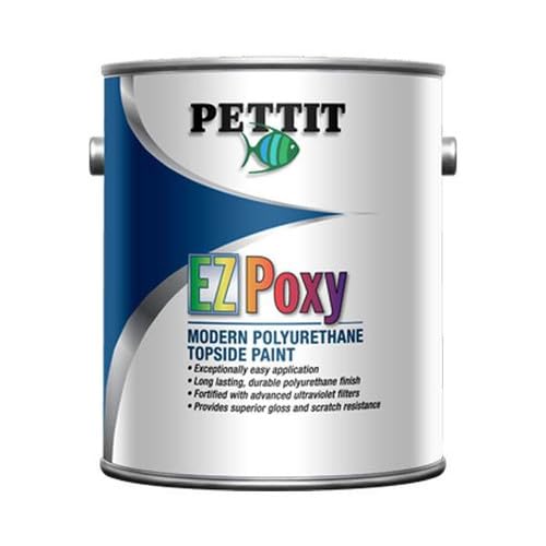 Pettit EZ-Poxy Kingston Gray Topside Boat Paint, 1 Quart