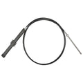 SeaStar SSC13417 17-Foot Backmount Rack and Pinion Steering Cable, Single Station