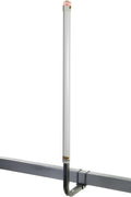 CE Smith Guide-On Post with LED Light 27740, 40 Inch Adjustable Trailer Post, Pre-Galvanized Steel, Sold in Pairs