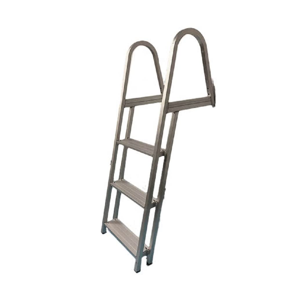 Gen3 Marine Square Tube Aluminum 3 Step Dock Ladder, 250 lb Capacity