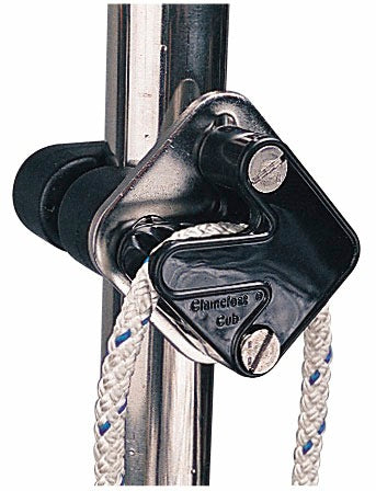 Sea-Dog Rail Mount Loop Cleat Fender Holder 327110-1 for 1/8 to 1/4 Inch Rope