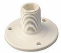 Sea-Dog 329500-1 Fixed Antenna Base, Flange Mount Nylon, Fits 1 Inch-14 Thread Antennas