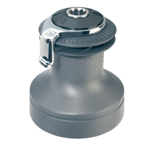 Lewmar Ocean Series 49016000 Self-Tailing Sailboat Winch, Size 16 Single Speed, Aluminum Drum