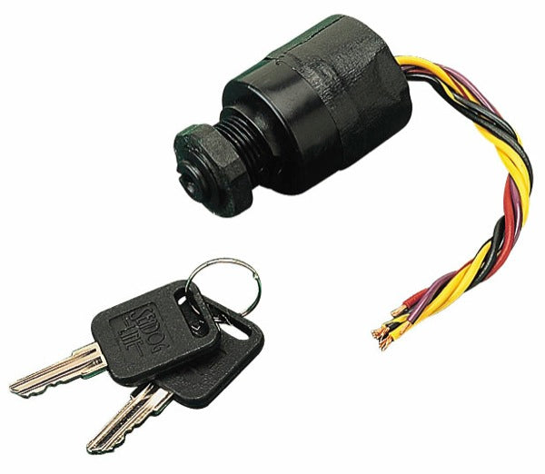 Sea-Dog 420383-1 Three Position Magneto Style Ignition Switch, Push to Choke, OEM 710542 Equivalent