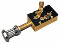 Sea-Dog 420410-1 Three Position Push-Pull Switch, Stamped Brass, 15A 12V