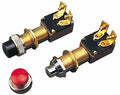 Sea-Dog 420420-1 Momentary Push Button Switch, No Cap, SPST On-Off, 15A 12V