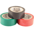 SeaSense Electrical Vinyl Tape, 3-Pack Red, Black, and Green, 12 Feet Per Spool