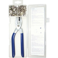 SeaSense Canvas Fastener Snap Kit, 73-Piece Boat Cover Snap and Stud Kit with Pliers