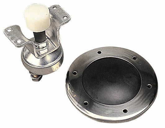 Sea-Dog Foot Switch 420430-1, Stainless Steel Momentary Deck Switch for Windlasses