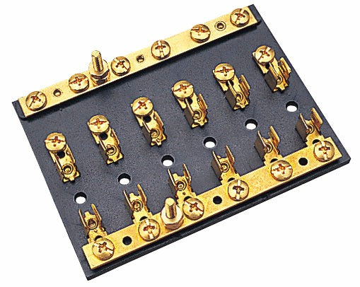 Sea-Dog 420544-1 4-Gang AGC Fuse Block with Negative Buss Bar, 20 Amp 12 Volt DC