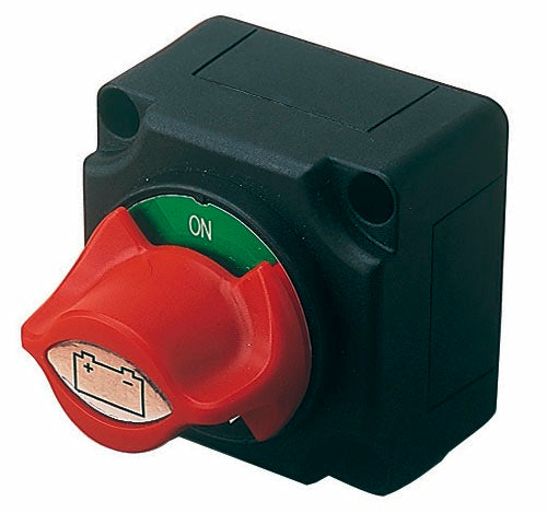 Sea-Dog Battery Selector Switch 422760-1, Off/1/Both/2, 48V 300A, Nylon/Brass