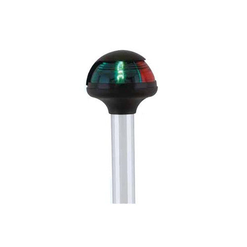 Attwood Bi-Color Stowaway Bow Navigation Pole Light 5092-14-7, 14-Inch with Dual Locking Collar