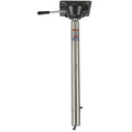 Springfield Polished Stainless Steel Pedestal, Adjustable 22 to 28-1/2 Inches, 1642008