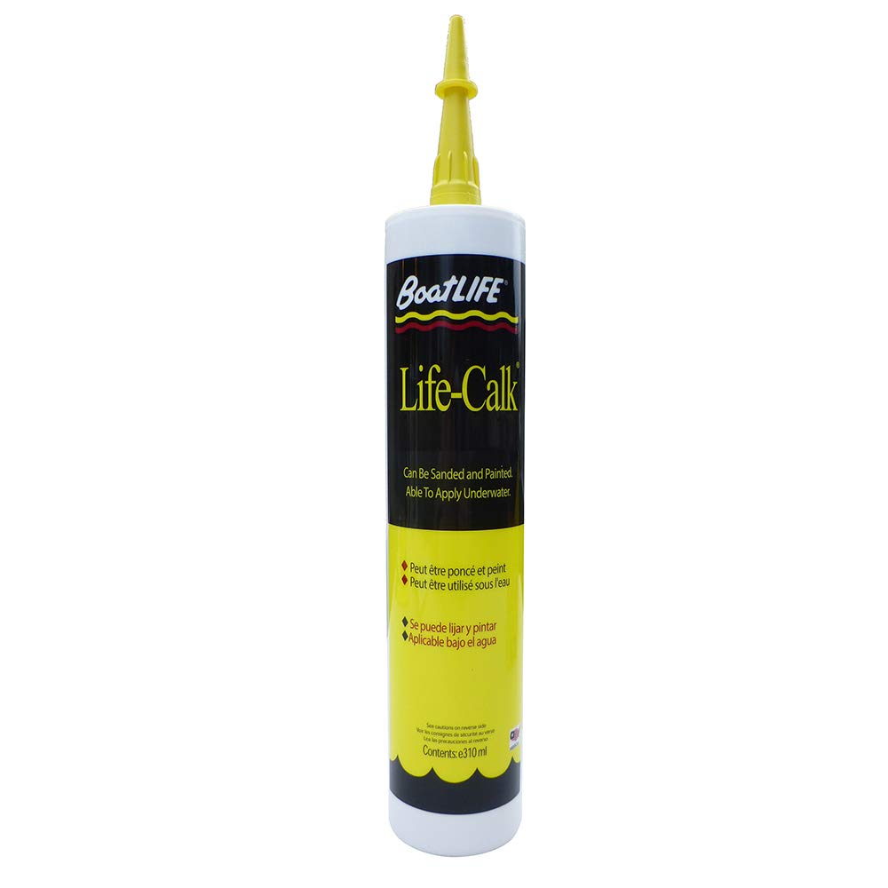 Boat Life Life-Calk Polysulfide Marine Sealant - Tubes & Cartridges, 2.8 oz to 10.6 oz, White & Black