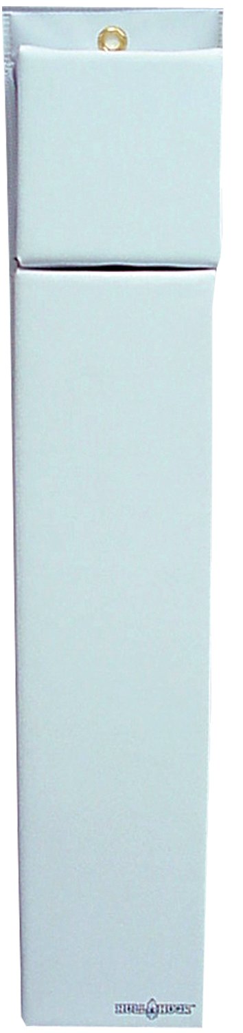 Hull Hugr Contour Boat Fender, 30 x 6 x 4 Inches - Available in Blue and White