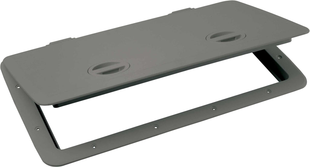 Tempress Cam-Latch Access Hatch - Dark Gray, Available in 10-3/4" x 15-1/8" and 13" x 23.25" Sizes