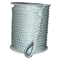 Aamstrand 3/8 Inch Twisted Nylon Anchor Line - Available in 100' to 200' Lengths, White