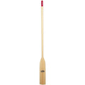 Caviness Oar with Power Grip - White Shaft, Red Handle - Available in 6' to 6.5' Lengths
