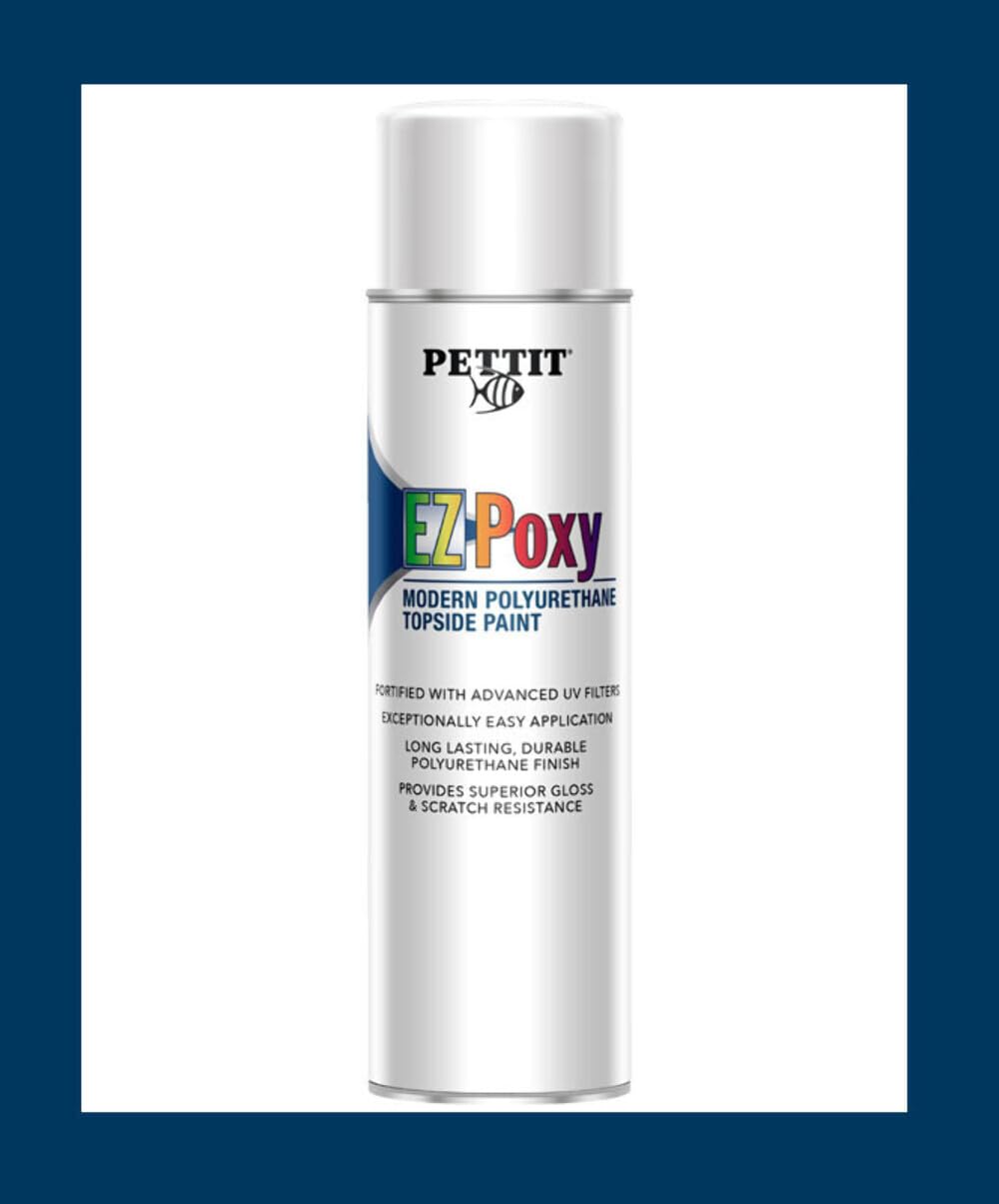 Pettit Paint EZ-Poxy Topside Paint, Electric Sapphire Blue, 15.34 oz Aerosol