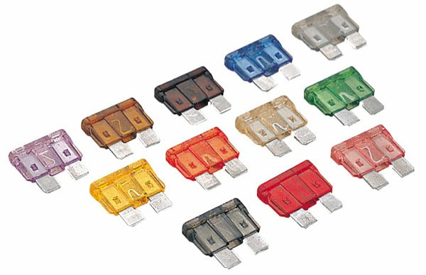 Sea-Dog ATO/ATC 3-Amp Automotive Fuses, 5-Pack, Ceramic and Copper Construction
