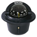 Ritchie Explorer F-50 Flush Mount Compass - 2-3/4" Direct-Read Dial, White or Black