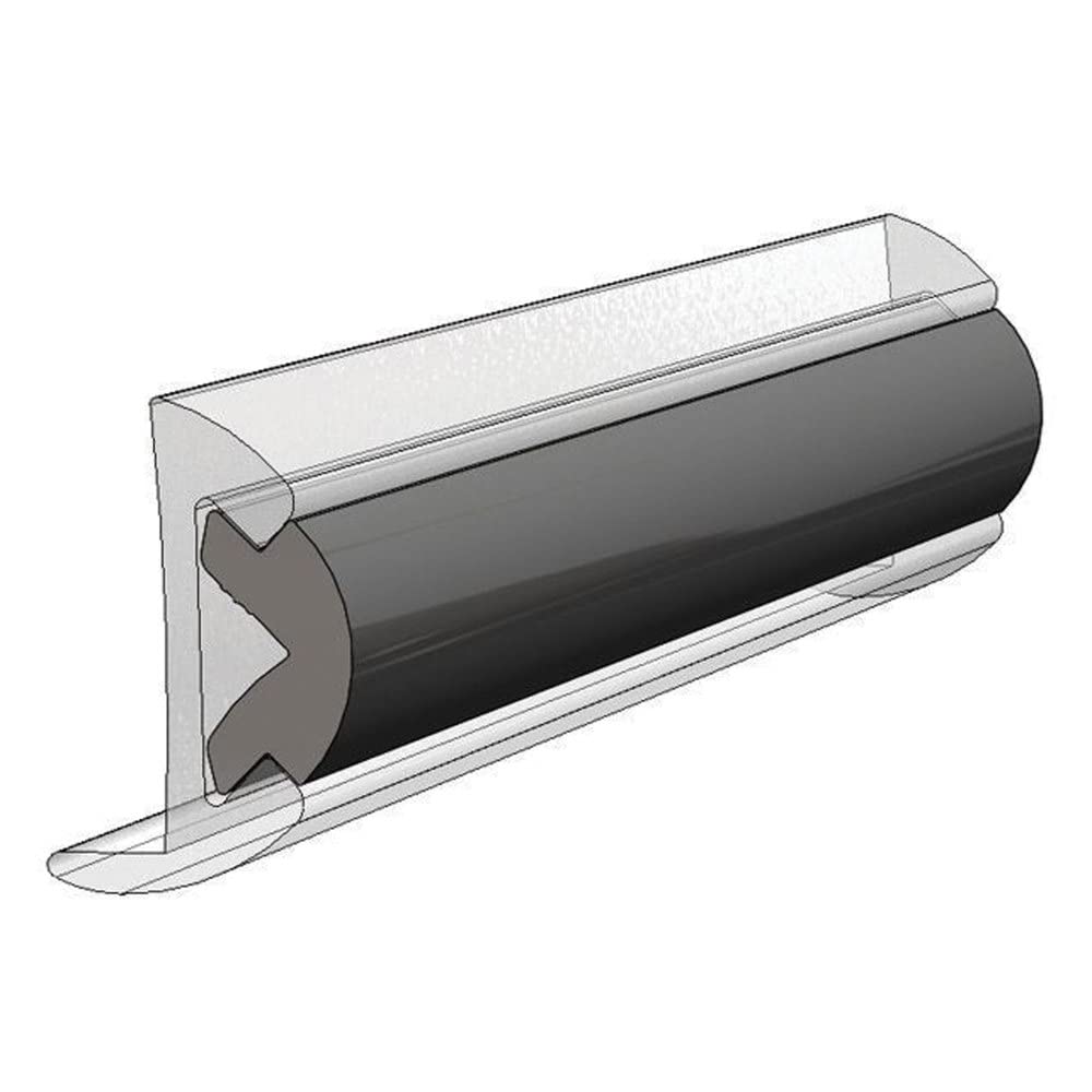 TACO Marine Flexible Vinyl Rub Rail Insert, Black - Available in 3/4" x 3/8" x 50' to 1/2" x 1-3/16" x 70'