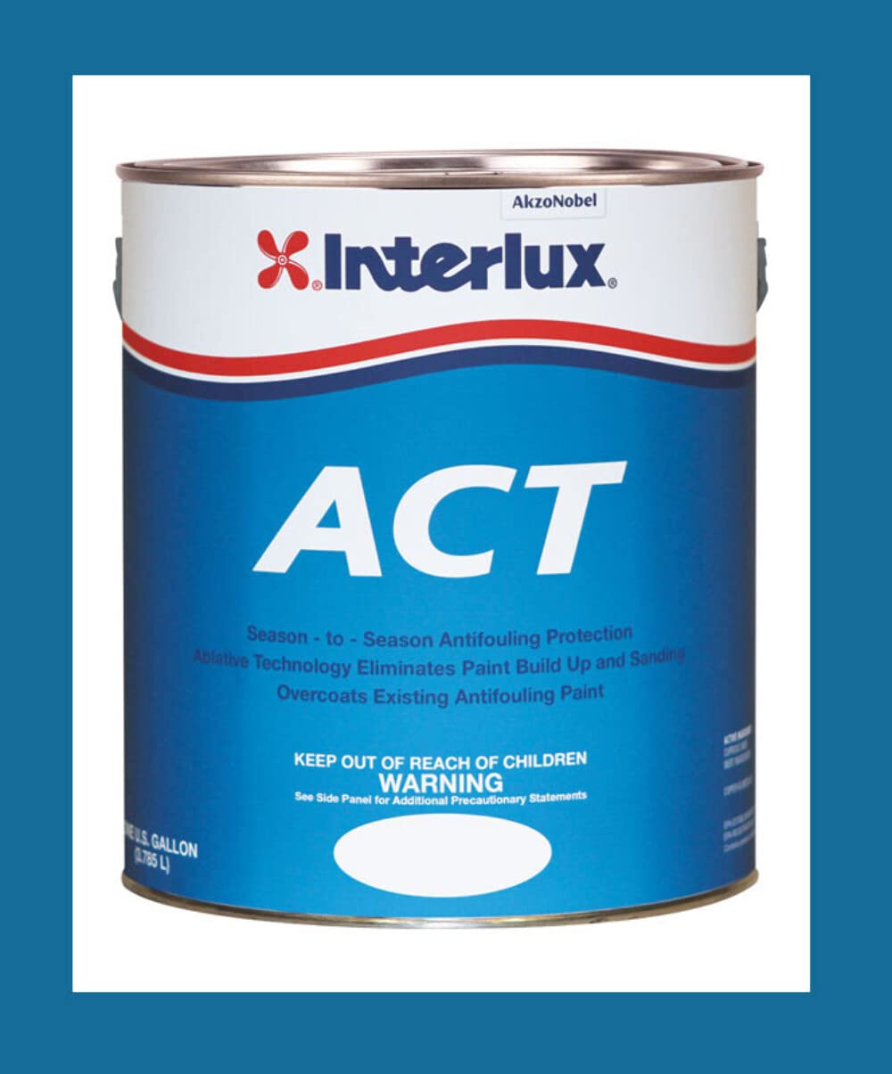 Interlux ACT Ablative Antifouling Bottom Paint - Blue, Brown & Red, Gallon