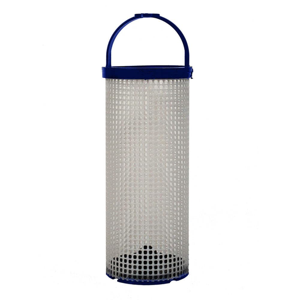 Groco BP-3 Poly Strainer Basket, Black Polyethylene Replacement Basket for Raw Water Strainers