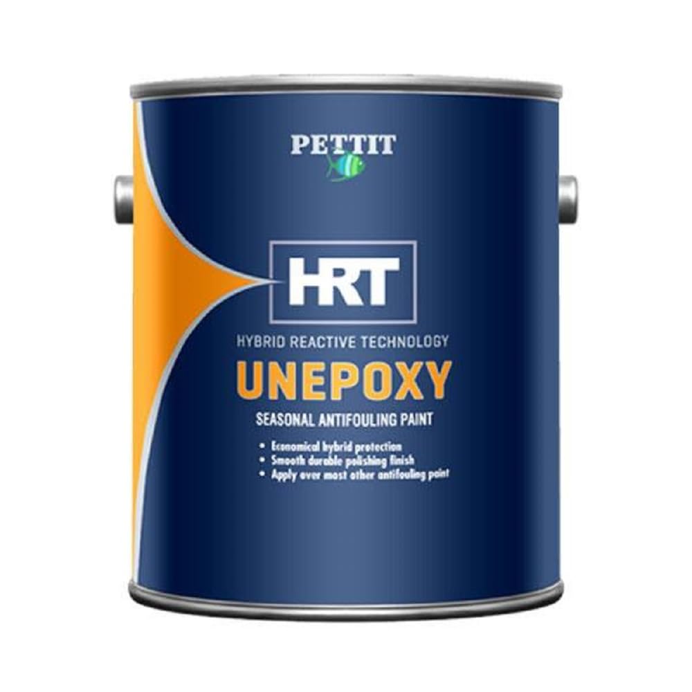 Pettit Unepoxy HRT Ablative Antifouling Bottom Paint - Available in Blue or Black, 1 Gallon