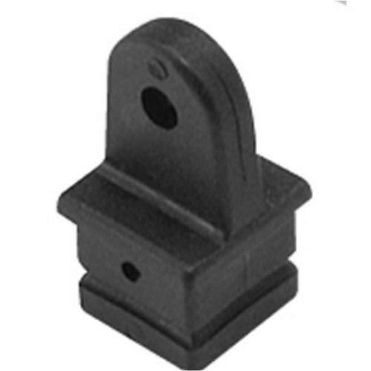 Taylor Made Products 1 Inch Square Internal Eye End, Black, Bimini Top Support Pole Hardware