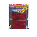 Optronics TLL56RK Red LED Trailer Tail Light Kit with License Plate Bracket